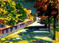 Herbst in Bayern Wassily Kandinsky abstrakt